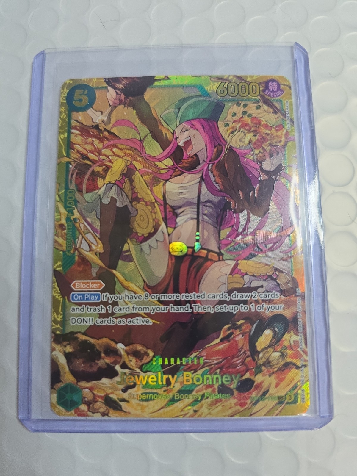 Jewelry Bonney OP12-118 Legacy of the Master 2025 Foil ENGLISH SEC – NM