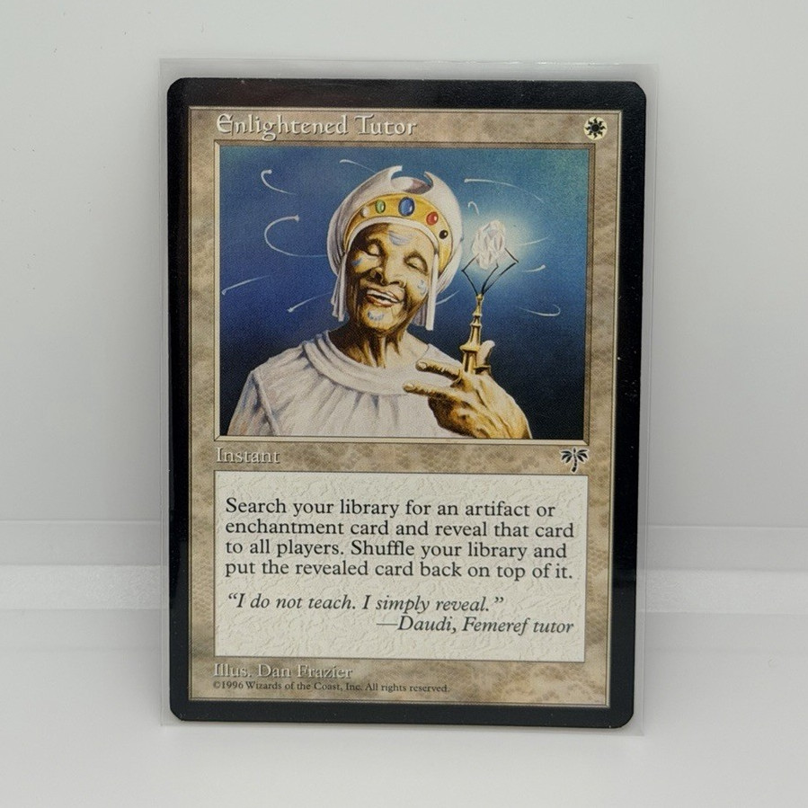 Wizards of the Coast MTG Mirage Enlightened Tutor Uncommon Instant English