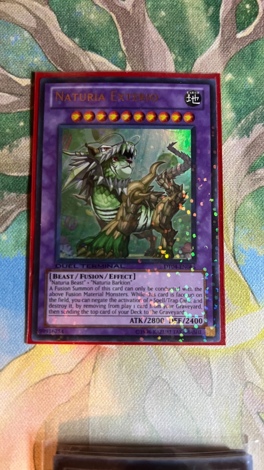 Yugioh! Naturia Exterio DT04-EN085 Duel Terminal Ultra Rare NM