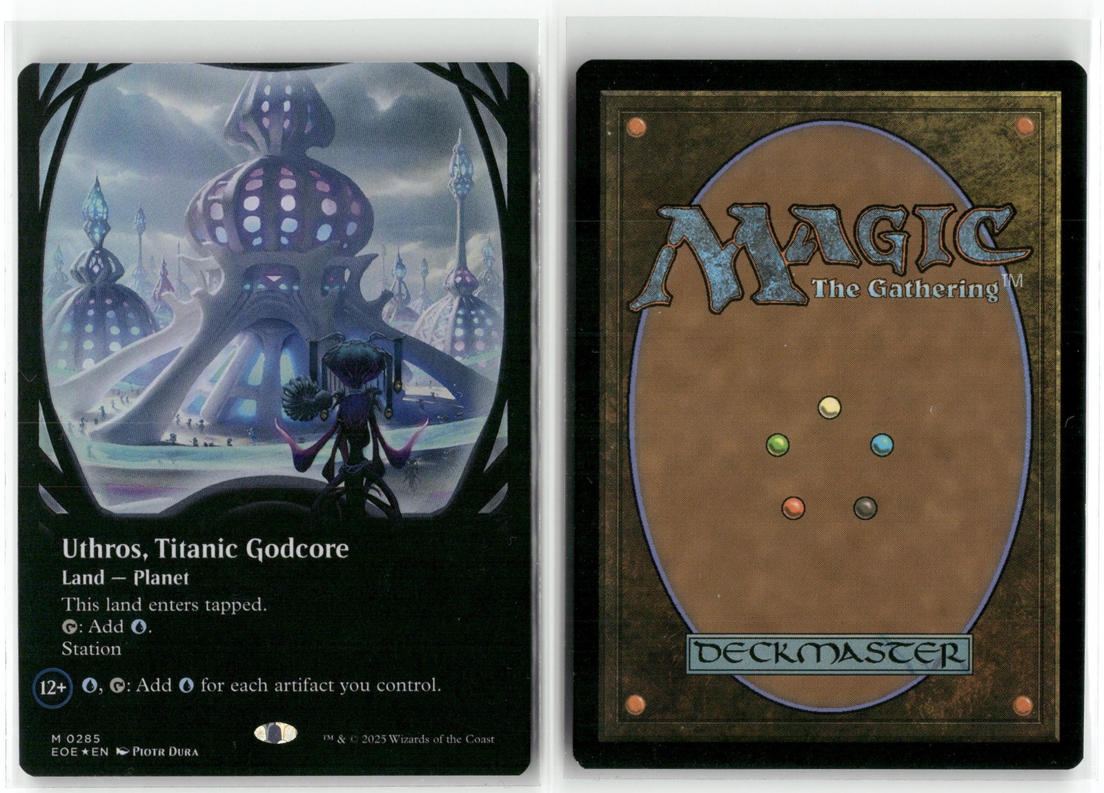 Uthros, Titanic Godcore (Borderless) 285 Foil Magic: The Gathering Foil NM