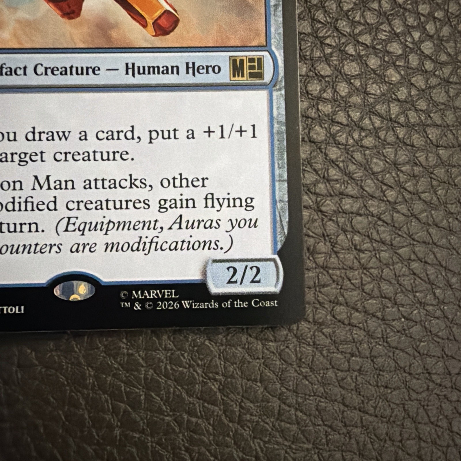 1x Iron Man, Armored Avenger – Commander: Marvel Super Heroes Near Mint – MTG