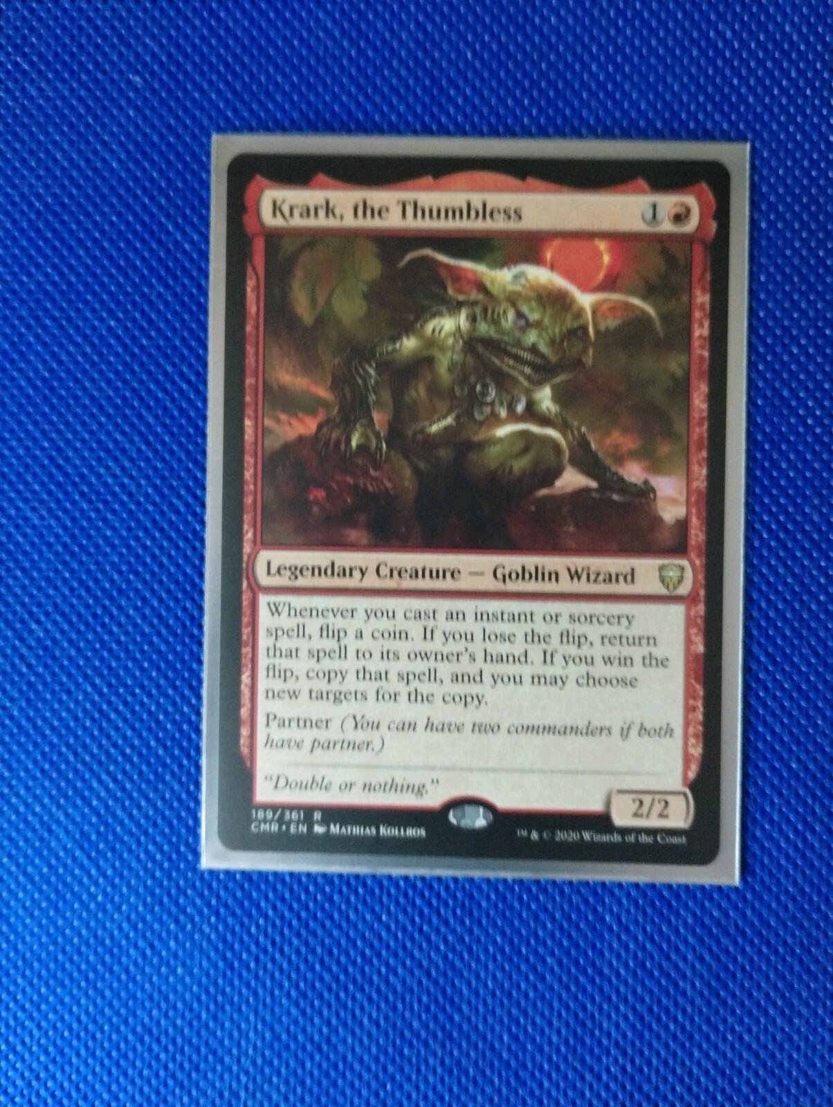 Krark, the Thumbless – 189/361 – Rare – Commander Legends *NorthernRoute*