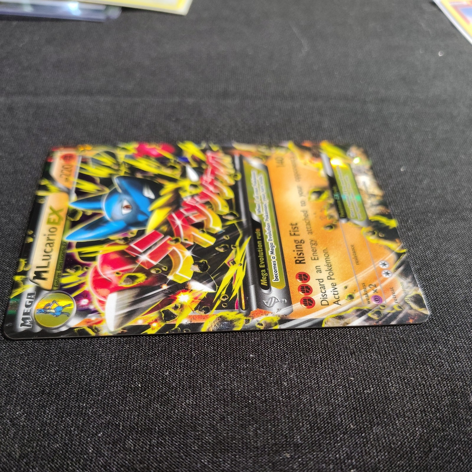 M Lucario EX 55/111 XY – Furious Fists Holo