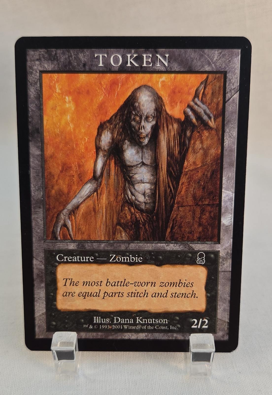 Zombie Token Odyssey Magic Player Rewards MTG Regular Lightly Played