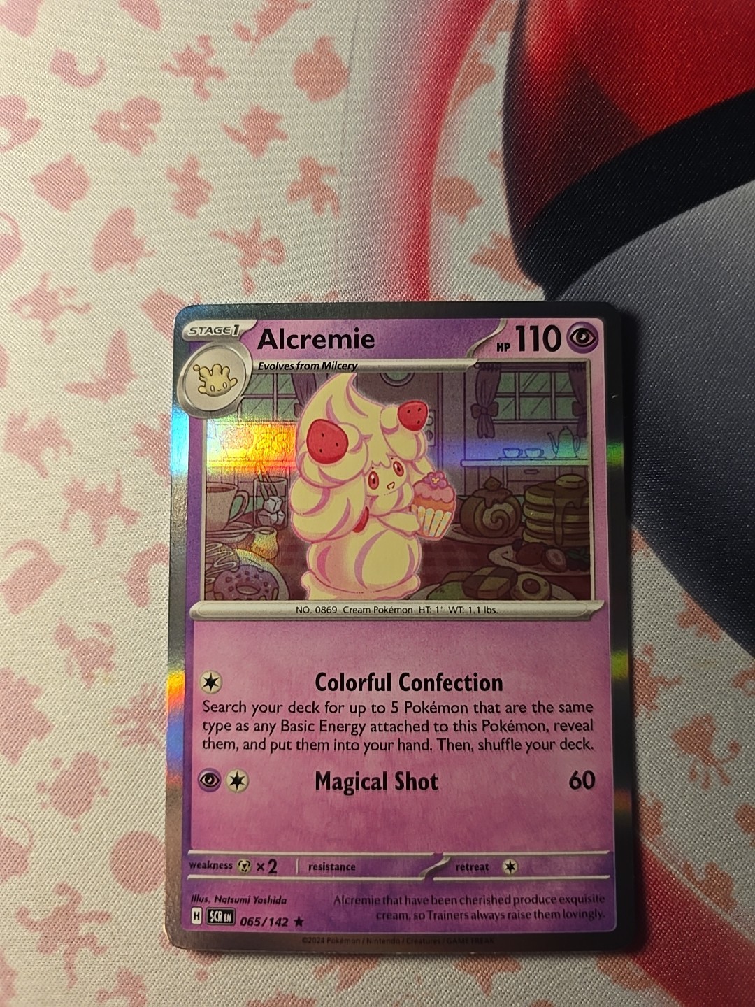 Alcremie 065/142 Sv07: Stellar Crown Holo