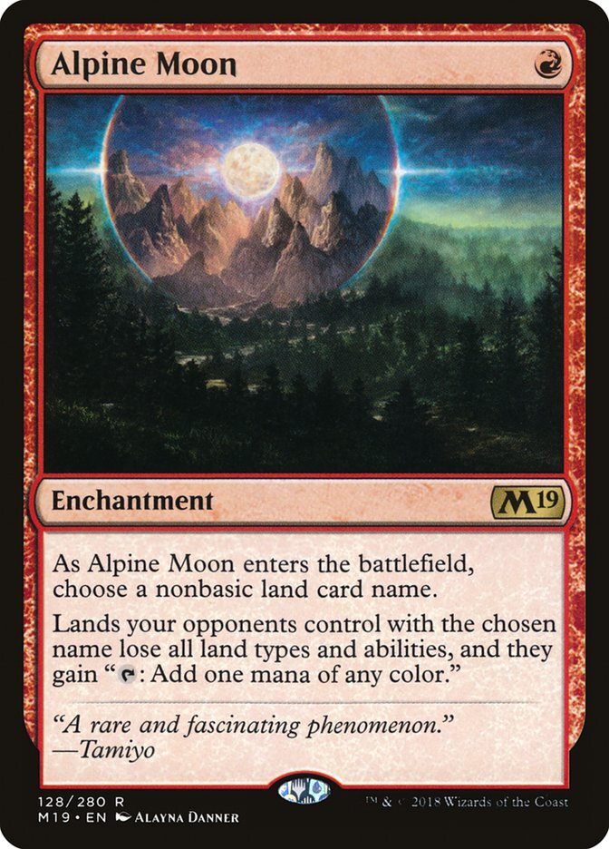 MTG Magic the Gathering Alpine Moon (128/339) Core Set 2019 LP
