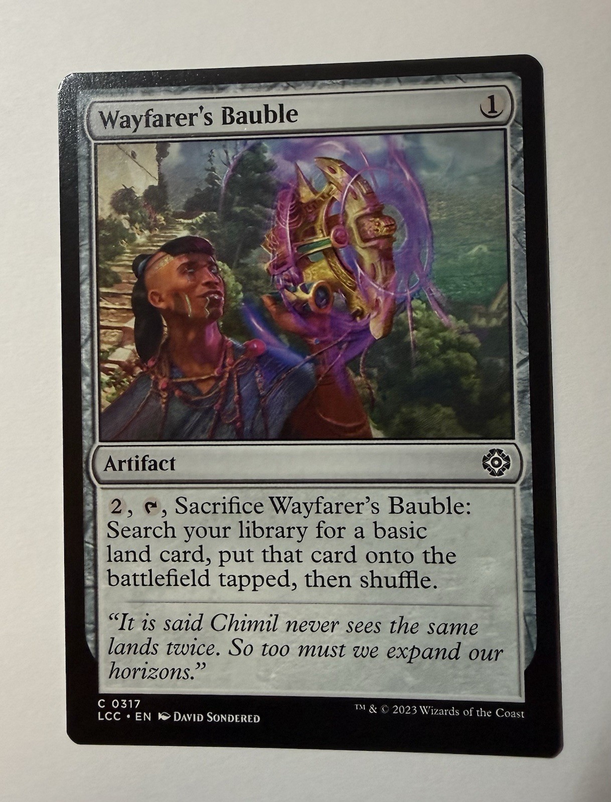 Wayfarer’s Bauble 317 C Normal LCC MTG NM