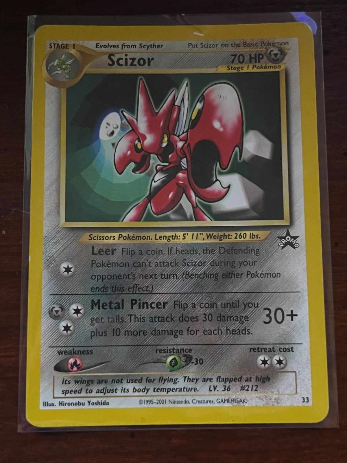 Scizor #33 – WoTC Promo MP