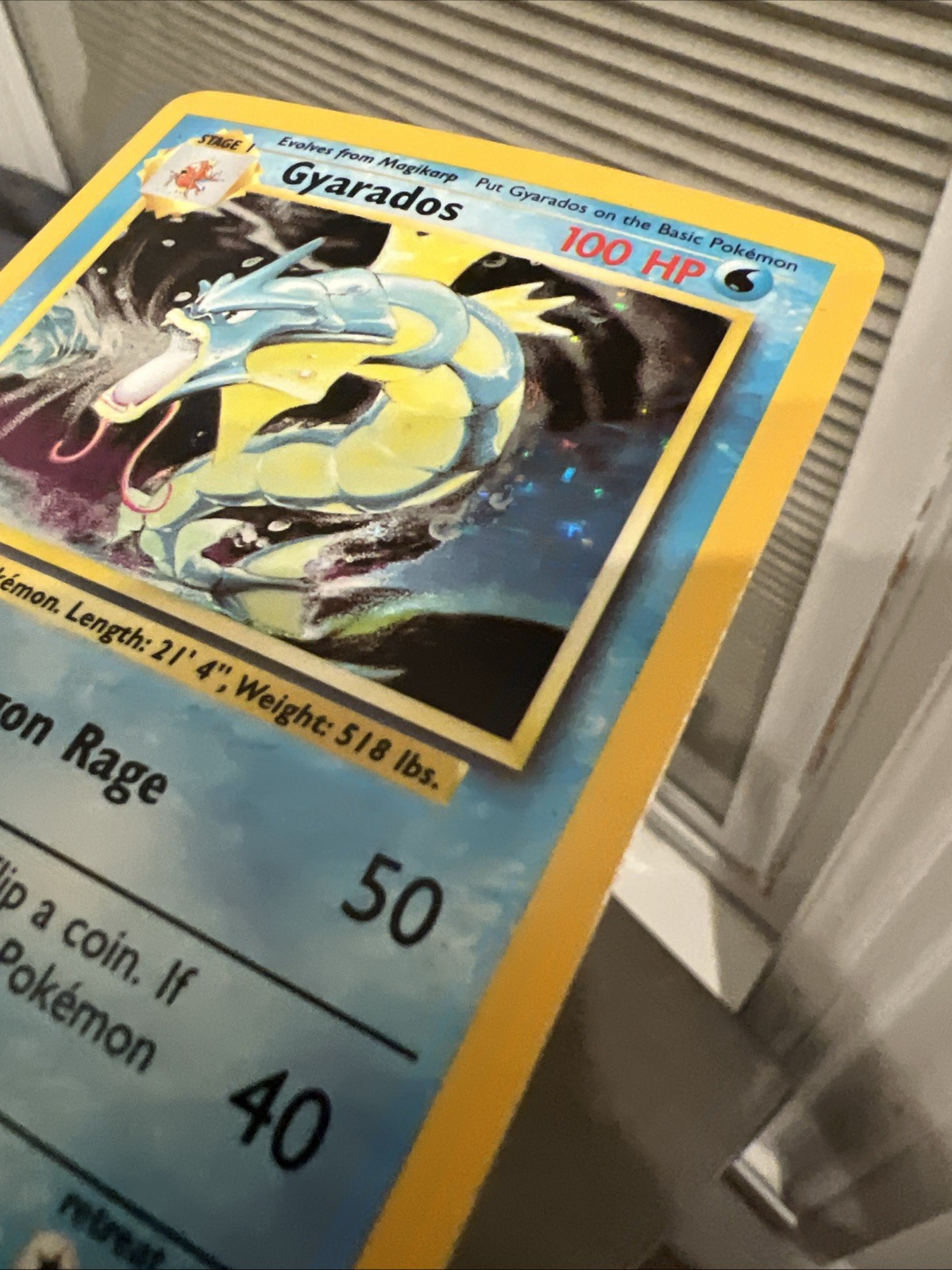 Gyarados 6/102 Base Set Holo Vintage Rare
