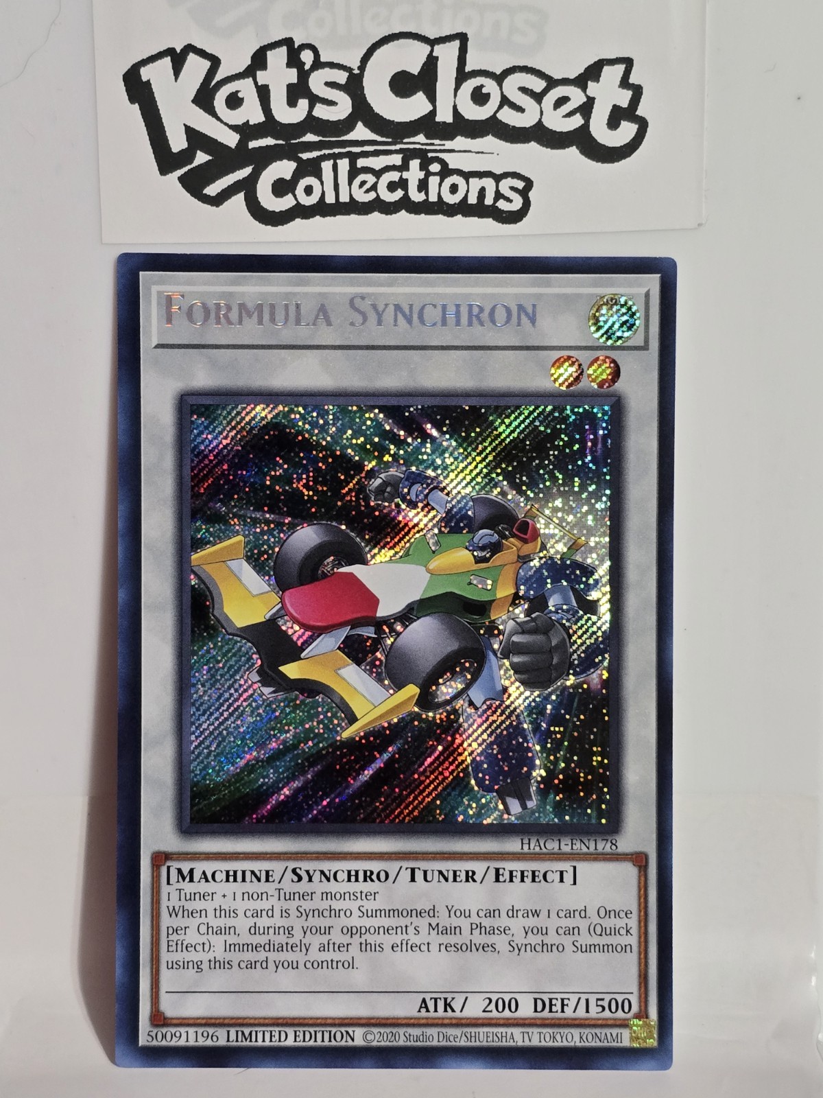 Formula Synchron HAC1-EN178 Hidden Arsenal: Chapter 1 Limited Edition