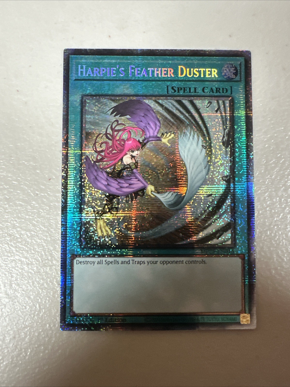 Yugioh! Harpie’s Feather Duster (harpie art) STARLIGHT Rare MP25-EN016