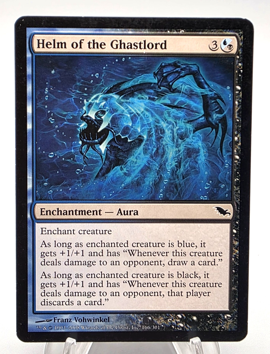 Helm of the Ghastlord Magic the Gathering 166 Common Shadowmoor