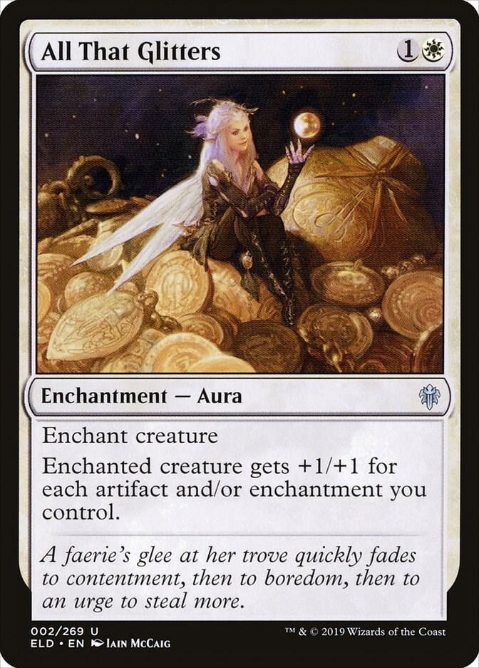 1x All That Glitters – Throne of Eldraine Near Mint – MTG