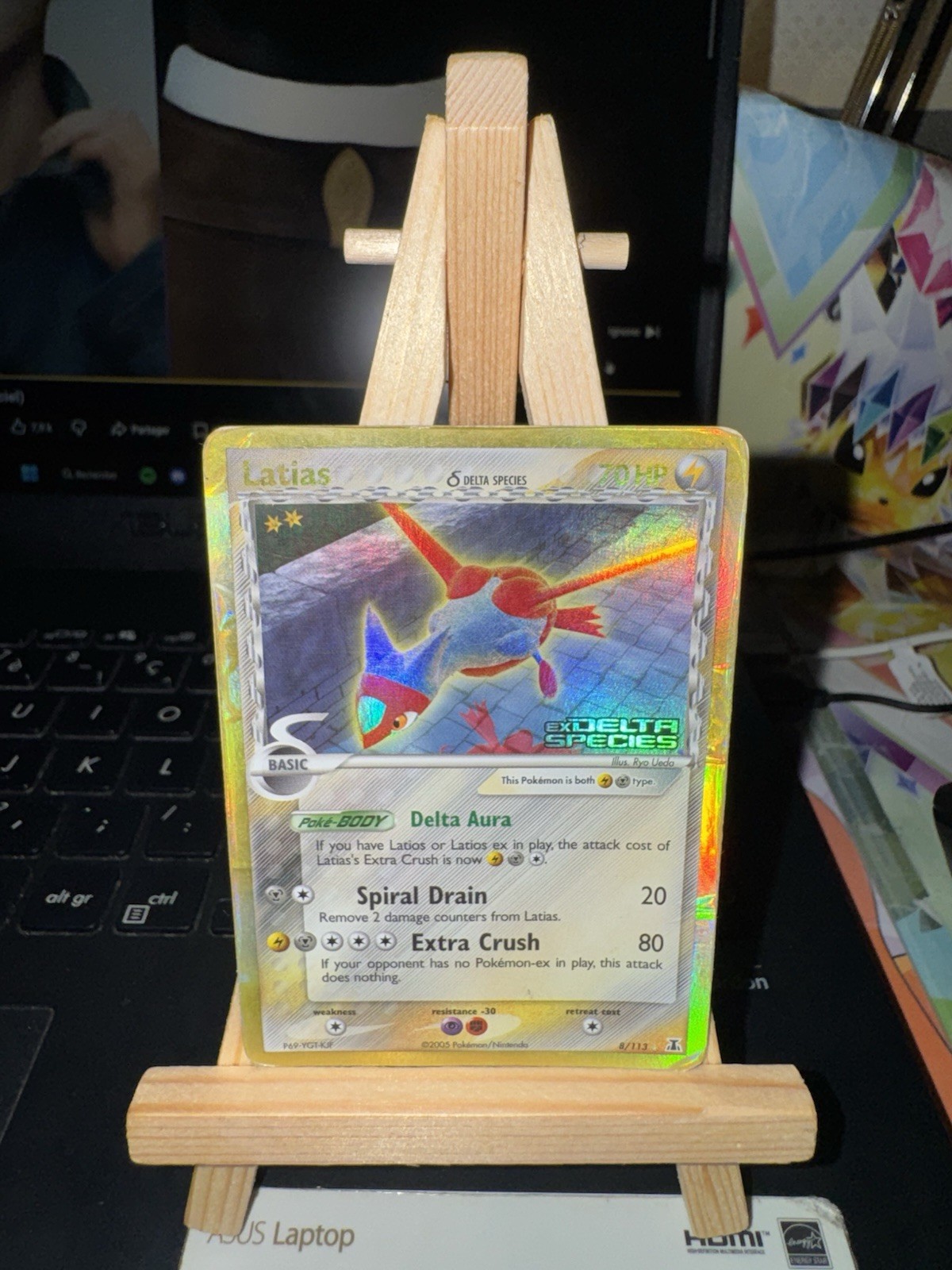 Latias 8/113 Reverse Holo – EX Delta Species – EX Delta Species – English/English