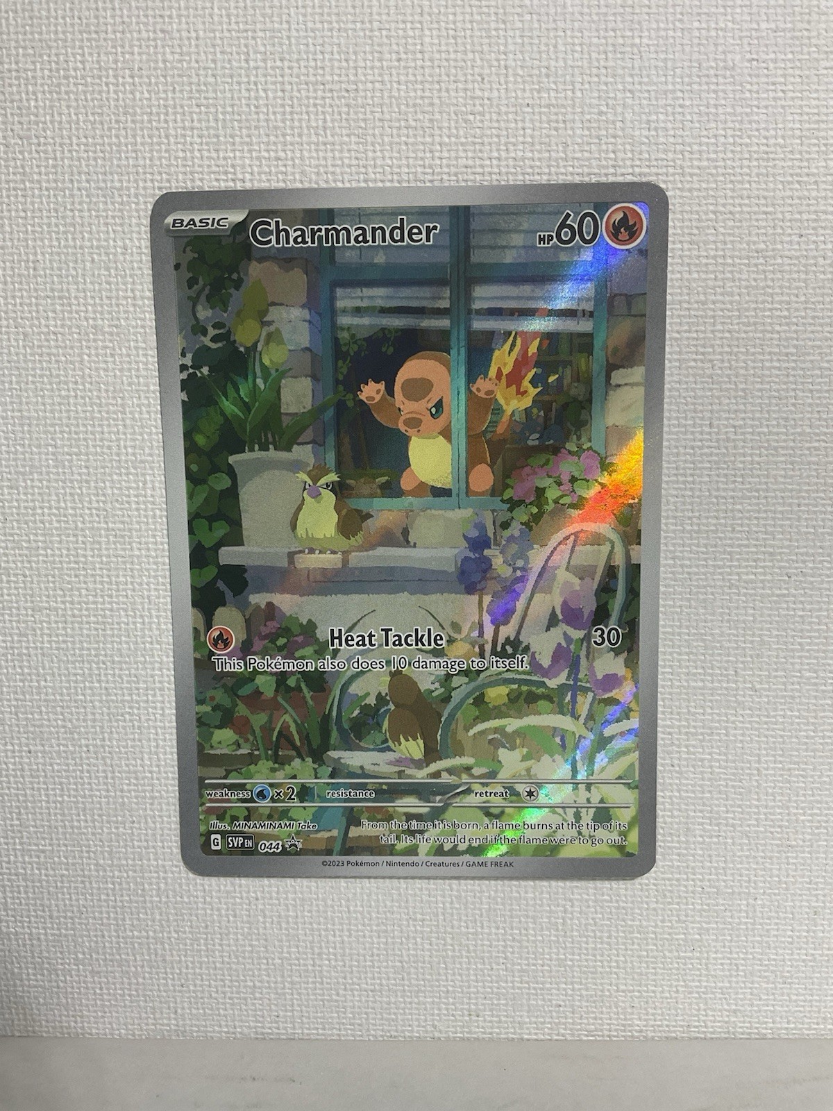 Charmander 044 Sv: Scarlet & Violet Promo Promo Holo 60 HP Heat Tackle