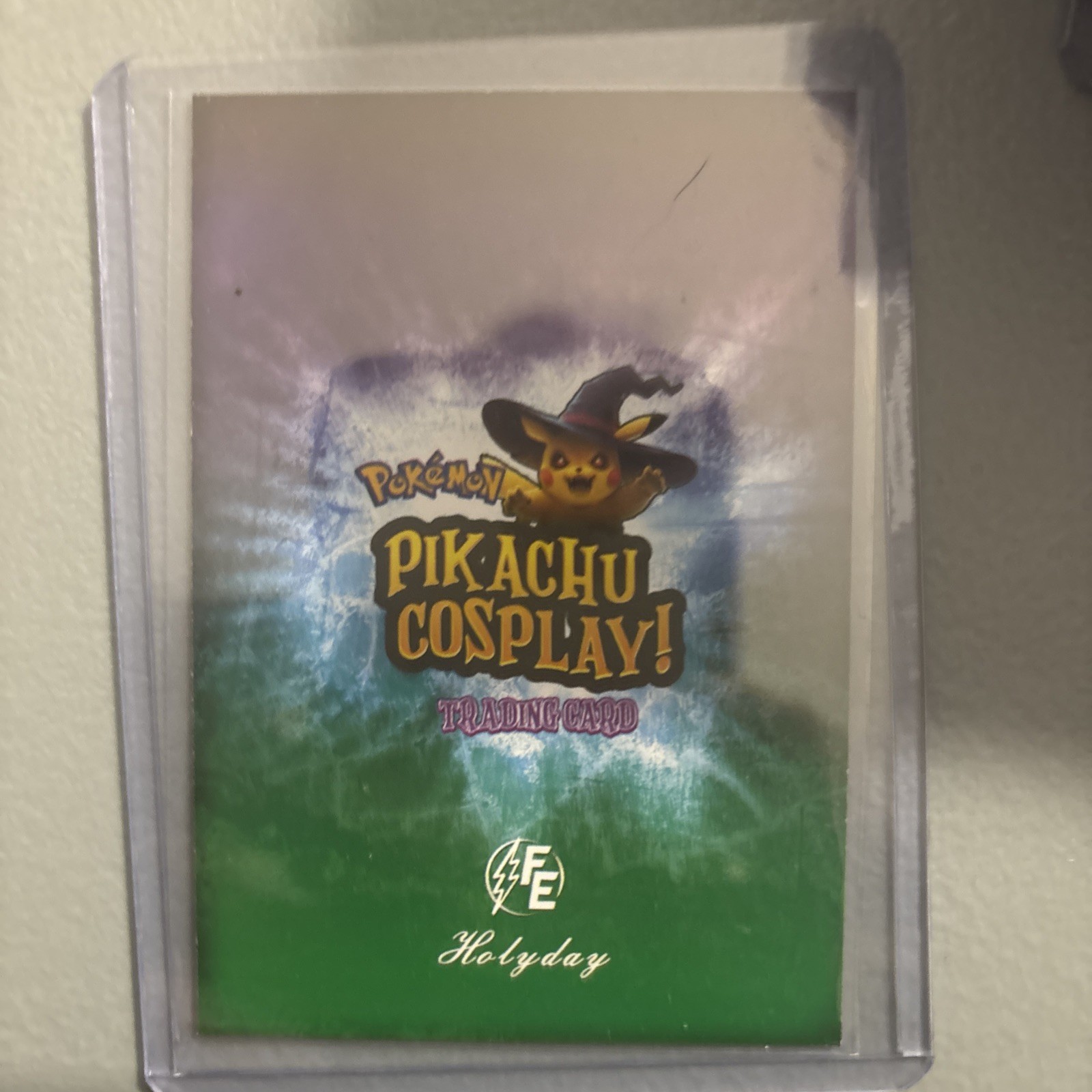 Rambo (Pikachu) #E25 – Silver Holo Box Hit Electric Pikachu Cosplay – Pokemon