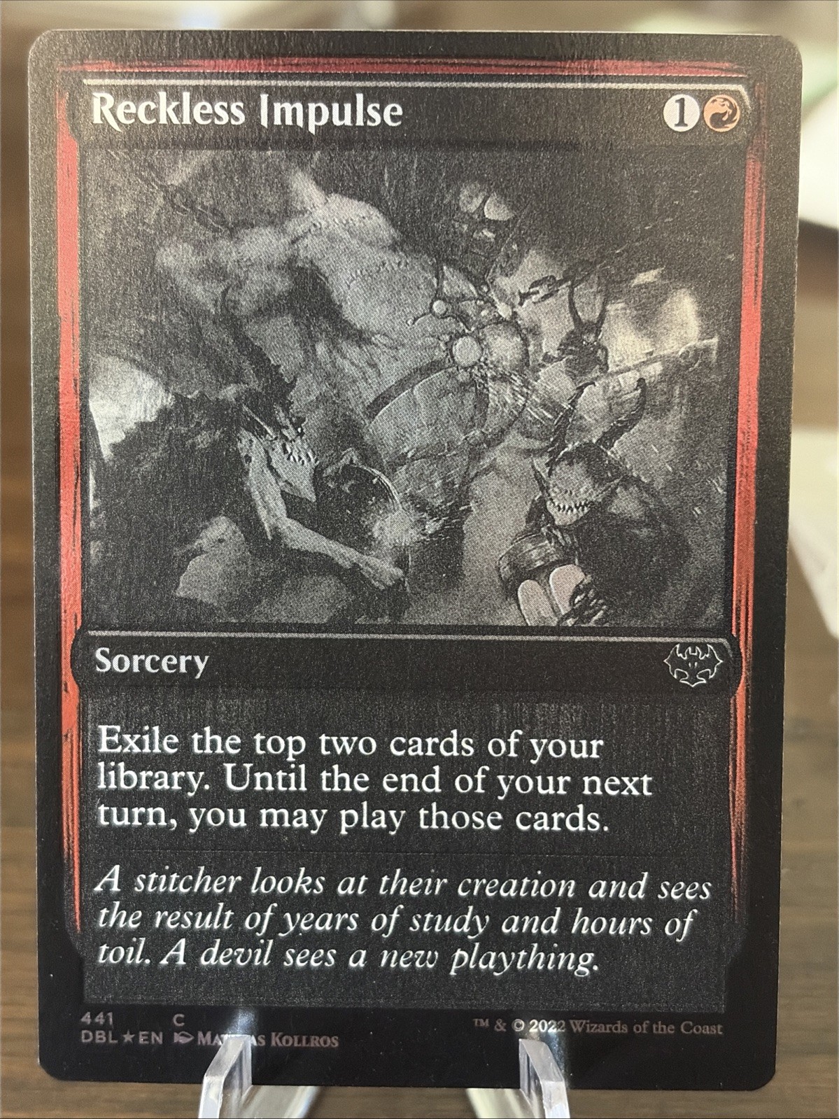 MTG Reckless Impulse Innistrad: Double Feature 441 Foil Common