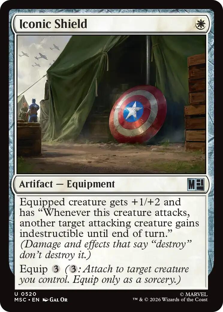 Iconic Shield [MSC – 520 – Near Mint (NM) ]
