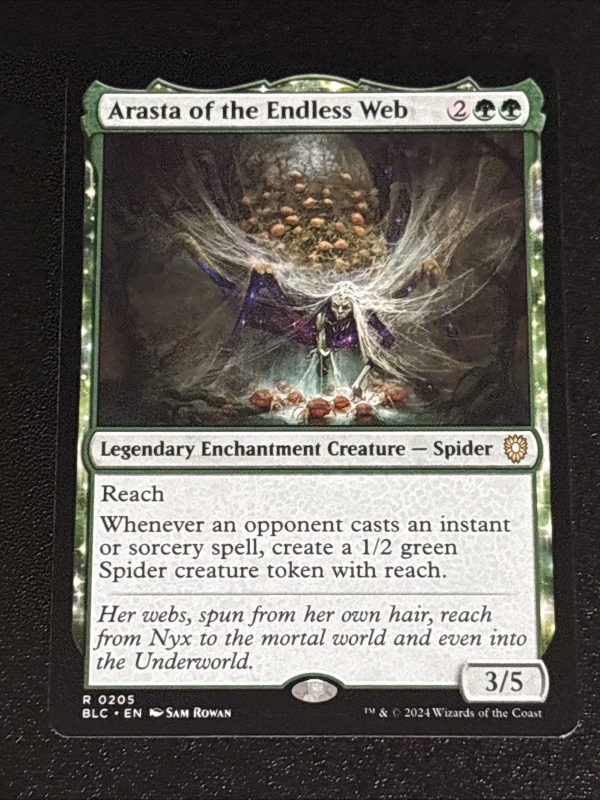 MTG Commander: Bloomburrow Arasta of the Endless Web 0205 Rare