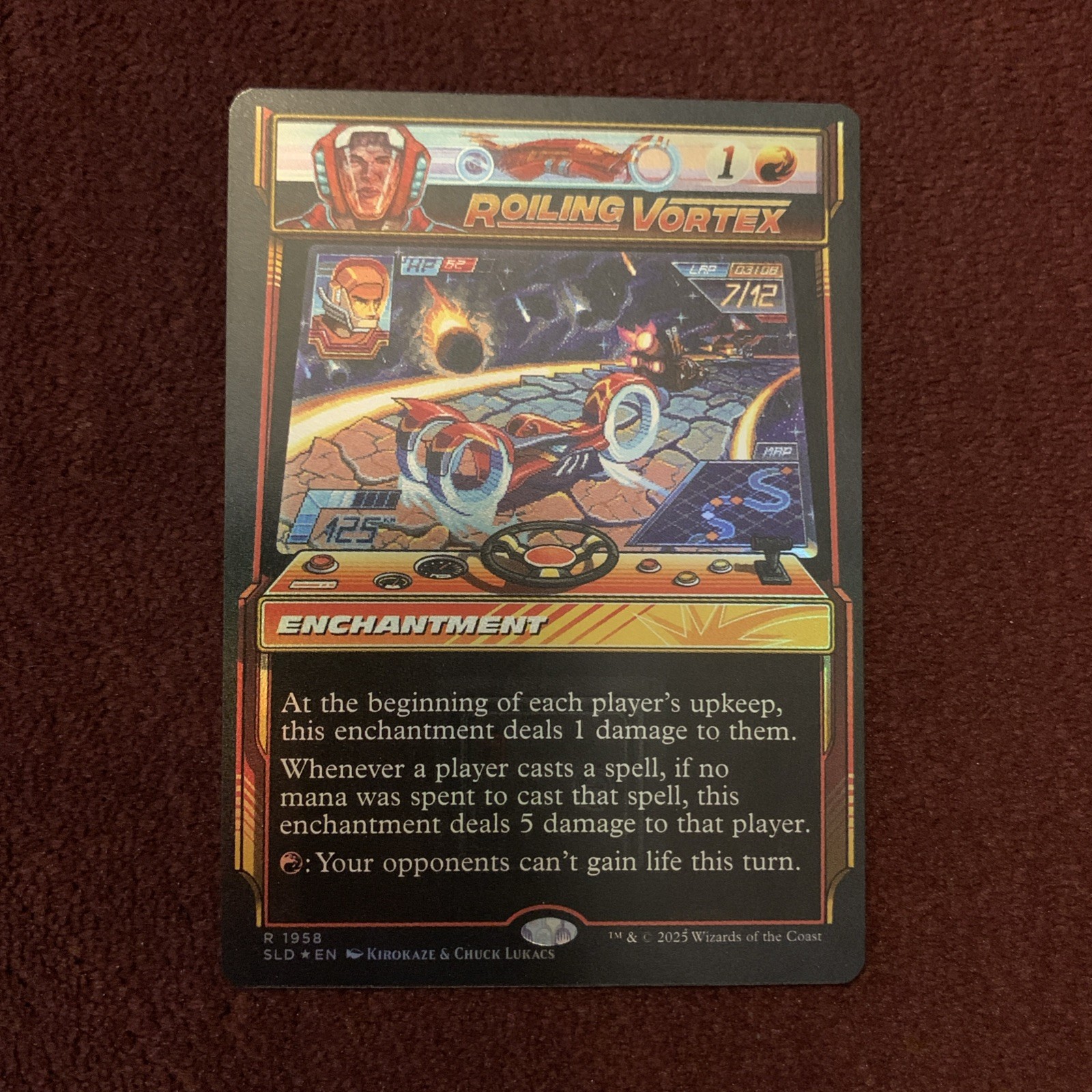 Roiling Vortex (Rainbow Foil) Secret Lair Drop Foil