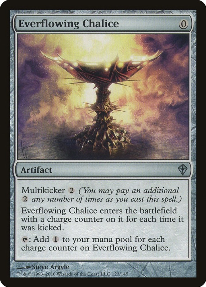 Everflowing Chalice – 123 – NM – Worldwake