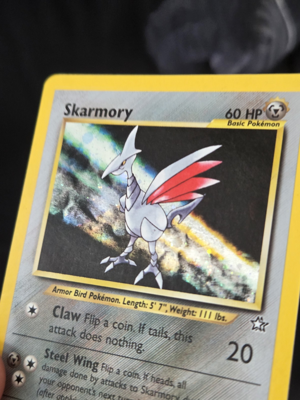 Skarmory 13/111 Neo Genesis Holo Unlimited Pokemon TCG Near Mint Clean
