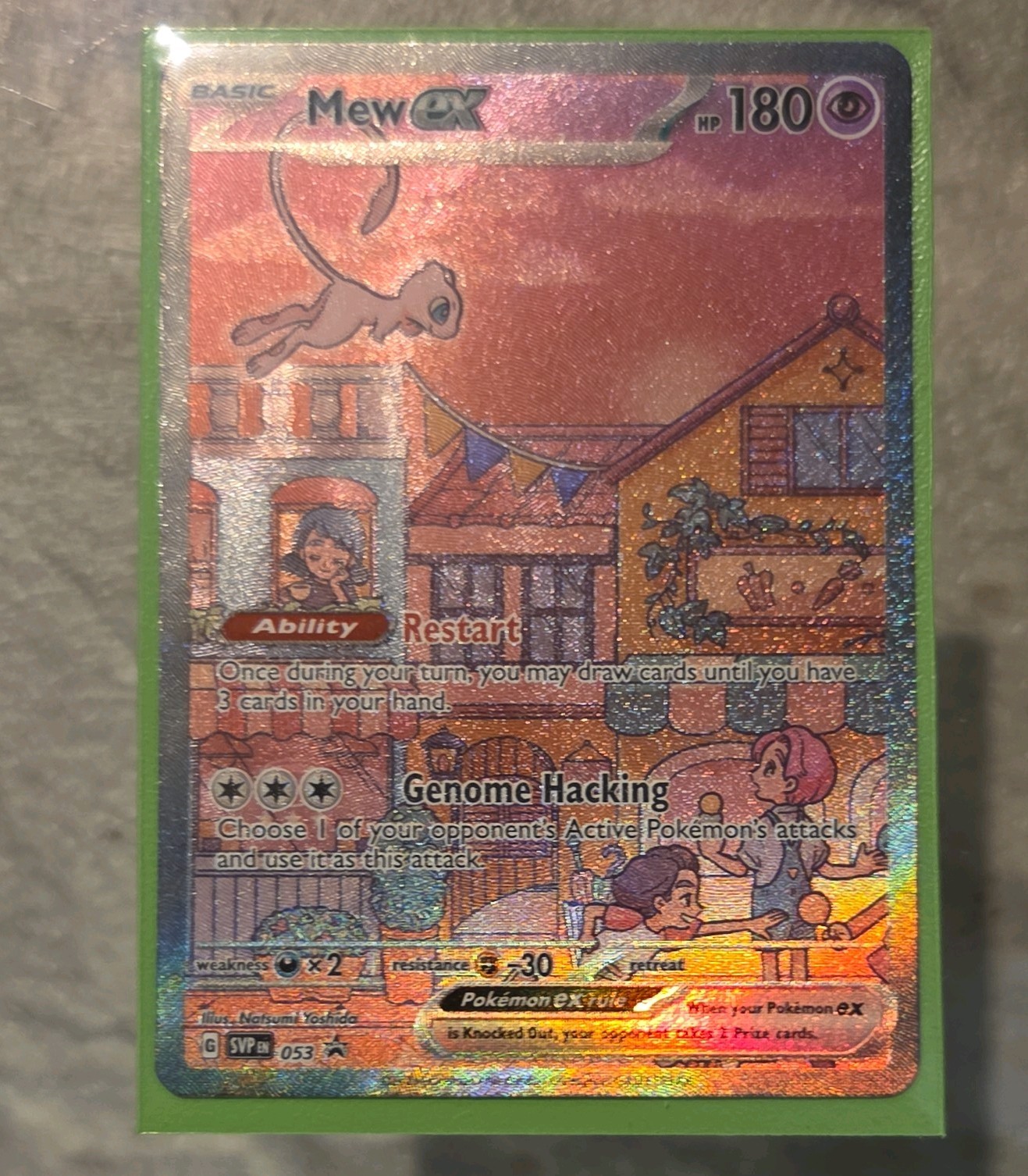 Authentic Pokemon TCG Mew ex 053 SV Scarlet & Violet Promo Holo