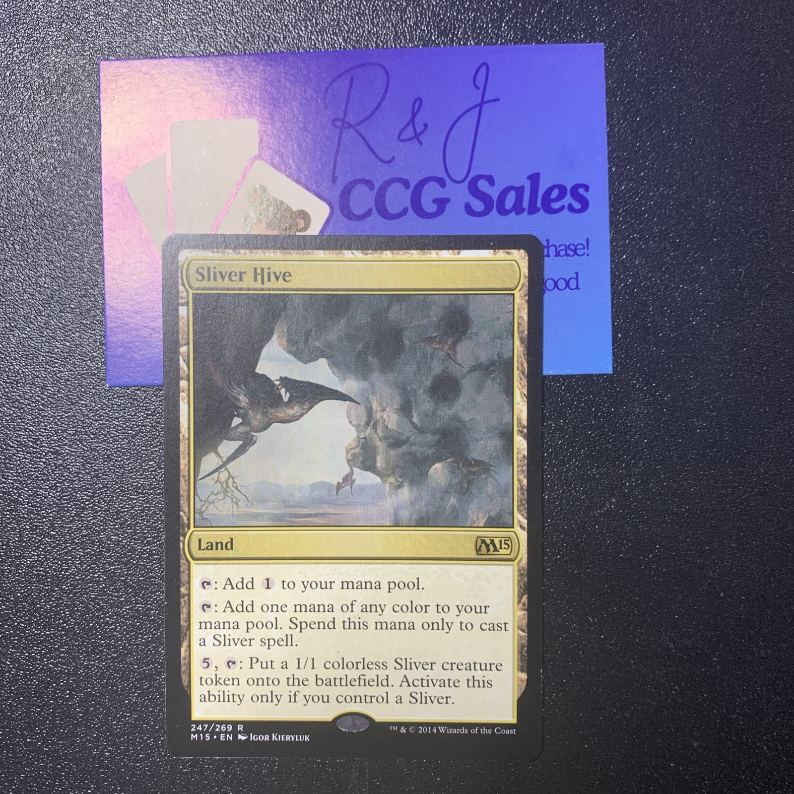 MTG – Sliver Hive – Core Set 2015 – Near Mint