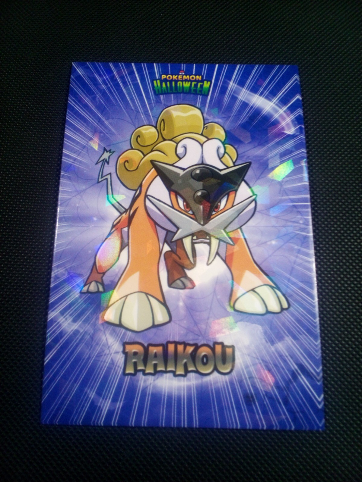 Pokemon 2024 Card Database Halloween Set Raikou Cracked Ice Holo Peru US Seller