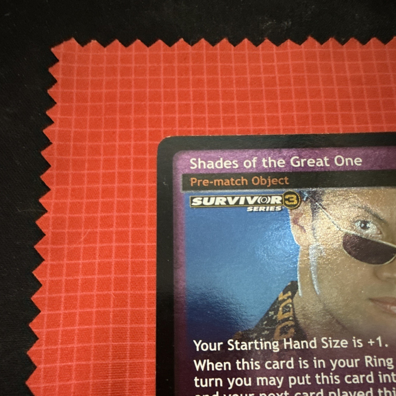WWE Raw Deal CCG Shades of the Great One Survivor Series 3 Pre-match ENG