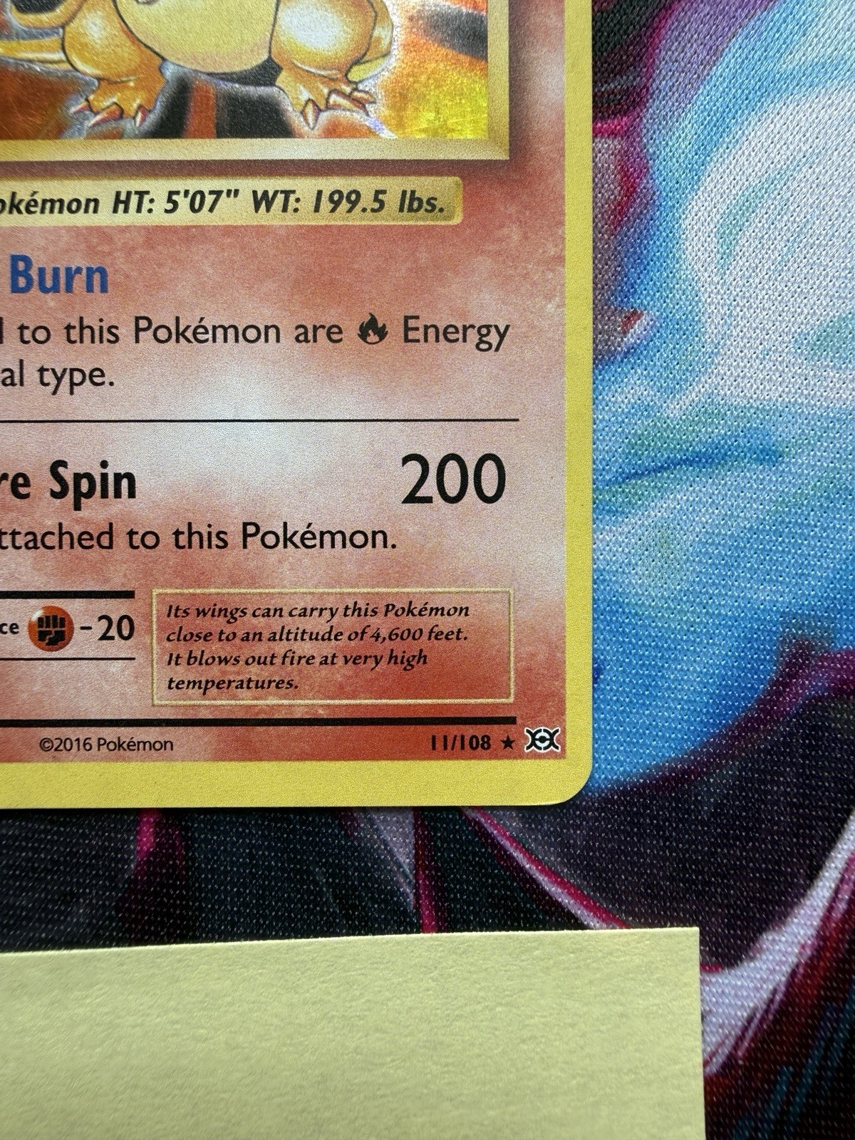 Pokémon XY Evolutions Charizard Holo Rare TCG Card 11/108 LP-NM Condition