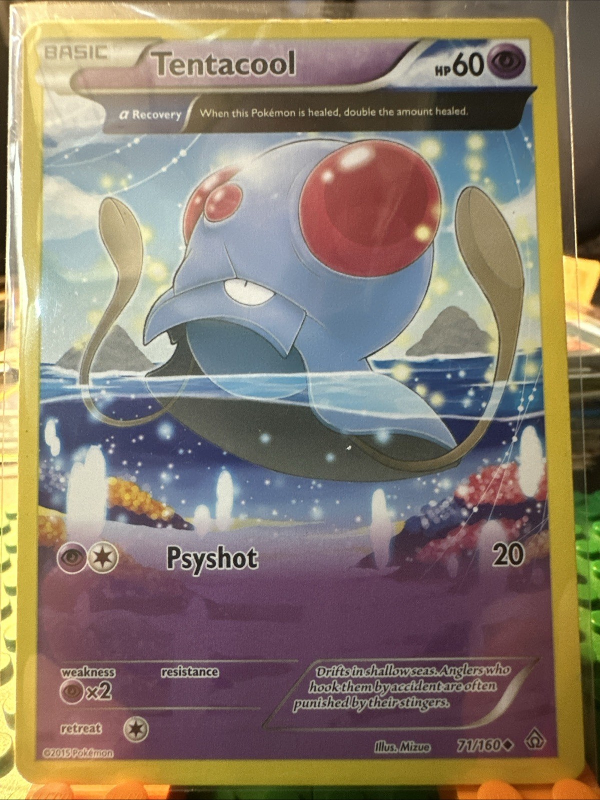 Tentacool (Alpha) Uncommon XY – Primal Clash 71/160 LP Mizue