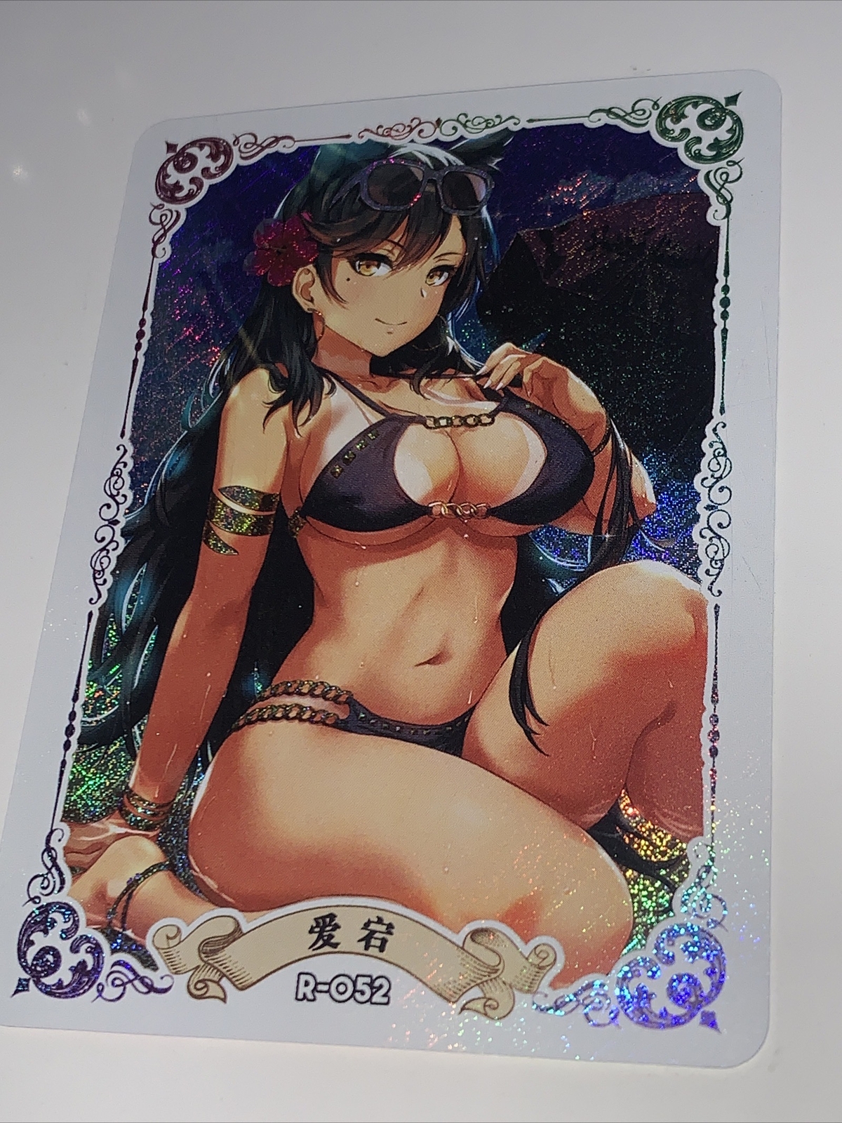 Aisha Underworld Sovereign Goddess Story Sexy Anime Waifu Girl Foil Card Doujin