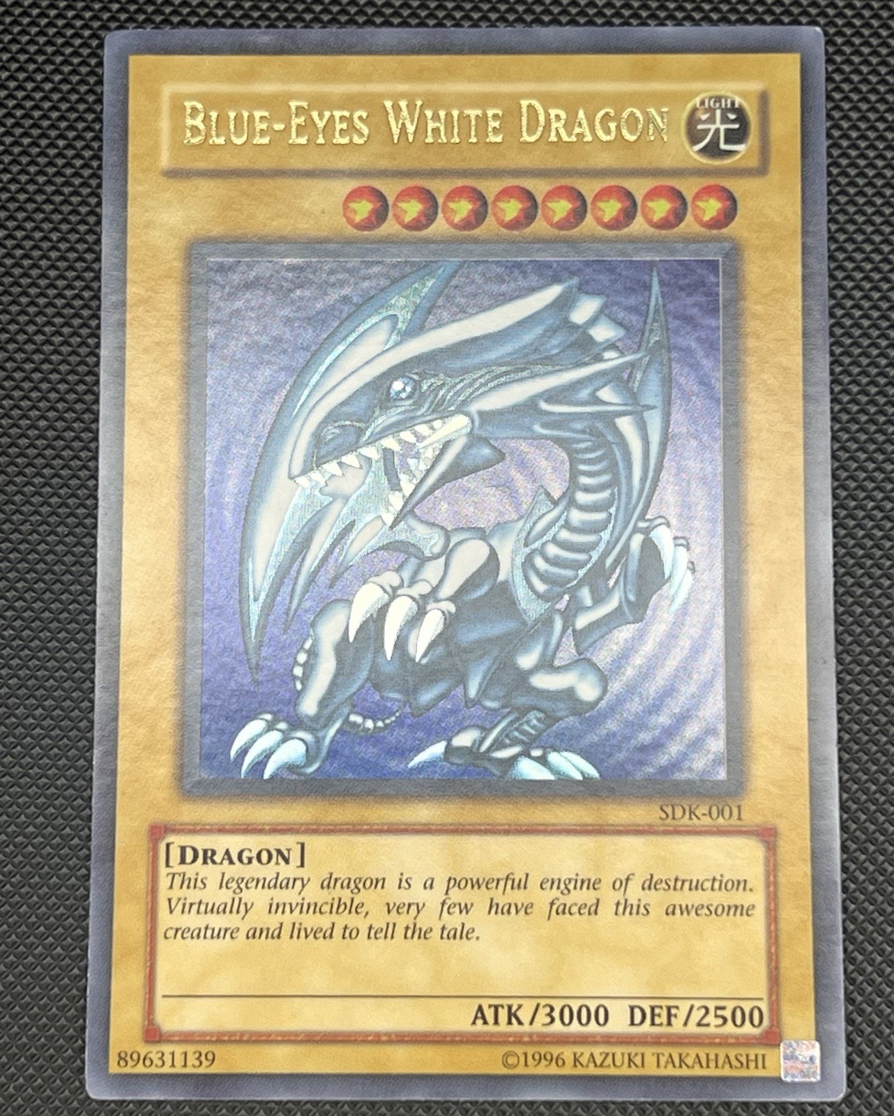 Yu-Gi-Oh Blue-Eyes White Dragon SDK-001 Ultra Rare Starter Deck LP/NM