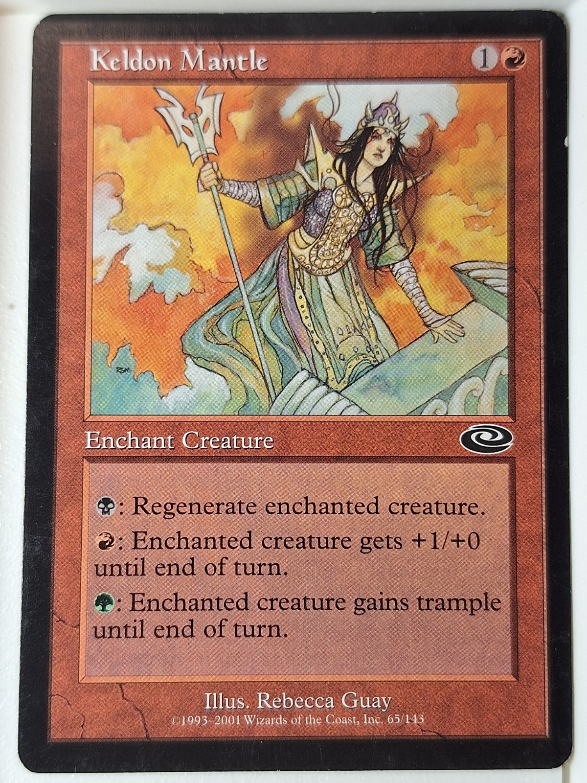 Keldon Mantle – Planeshift – Magic the Gathering MTG Nice!