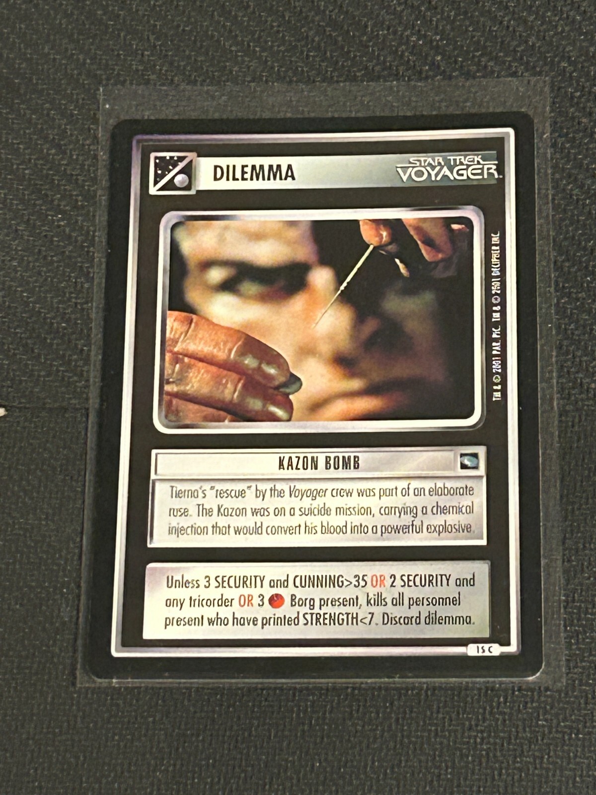 Star Trek CCG Voyager Kazon Bomb