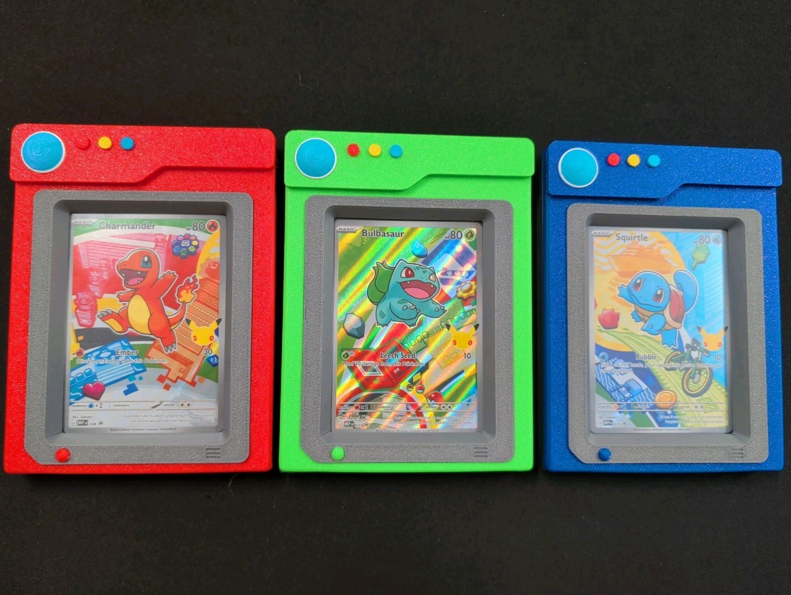 Pokemon First Partner Illustration Collection Series 1 Kanto Gen 1 + Pokedex