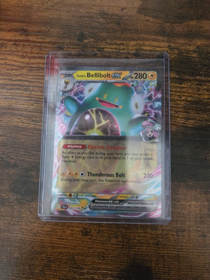 Iono’s Bellibolt EX 053/159 – Double Rare Holo – Journey Together – NM
