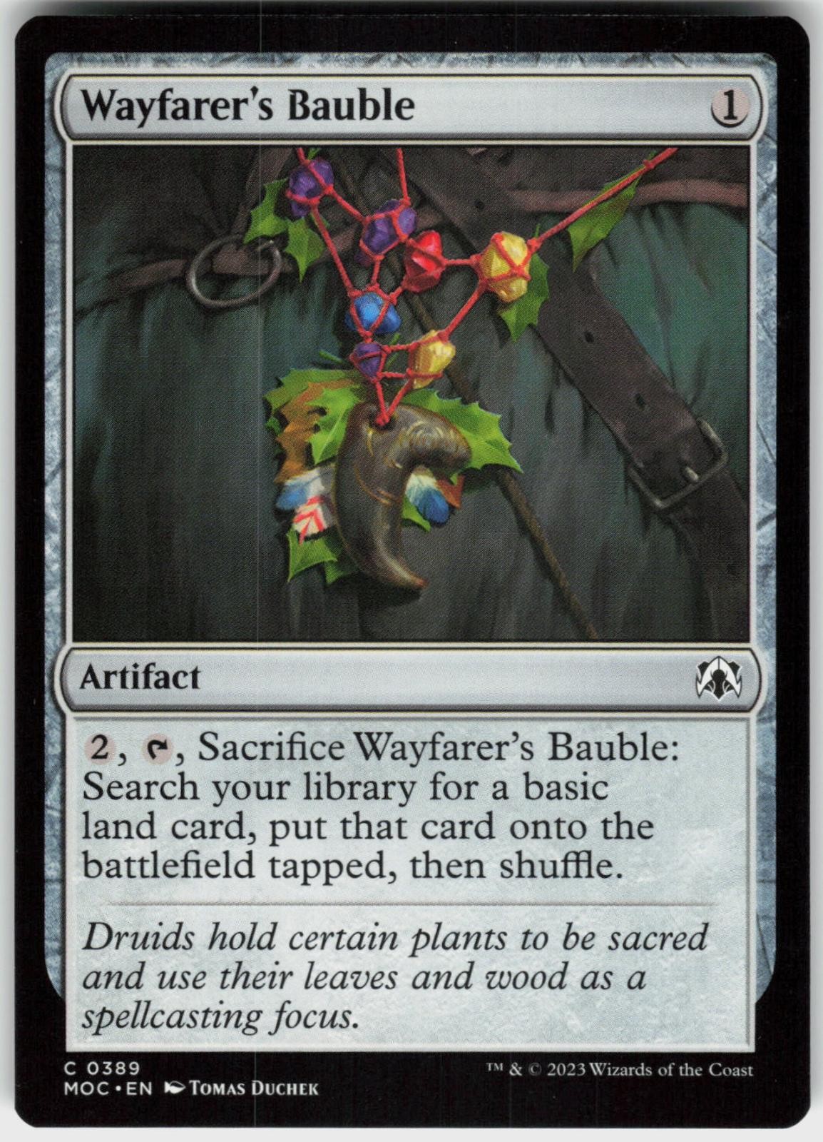 Wayfarer’s Bauble 389 C Commander: March of the Machine NM/M