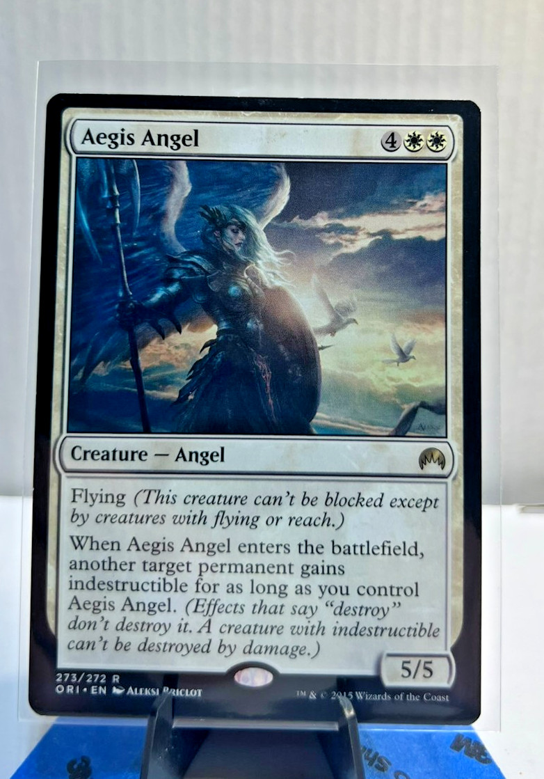 Aegis Angel (Archenemy: Nicol Bolas) #1 MTG near mint