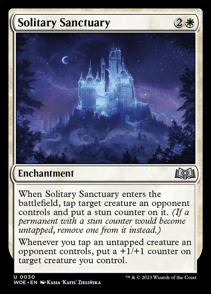Solitary Sanctuary (030) Wilds of Eldraine x4 4x WOE MTG Playset Magic
