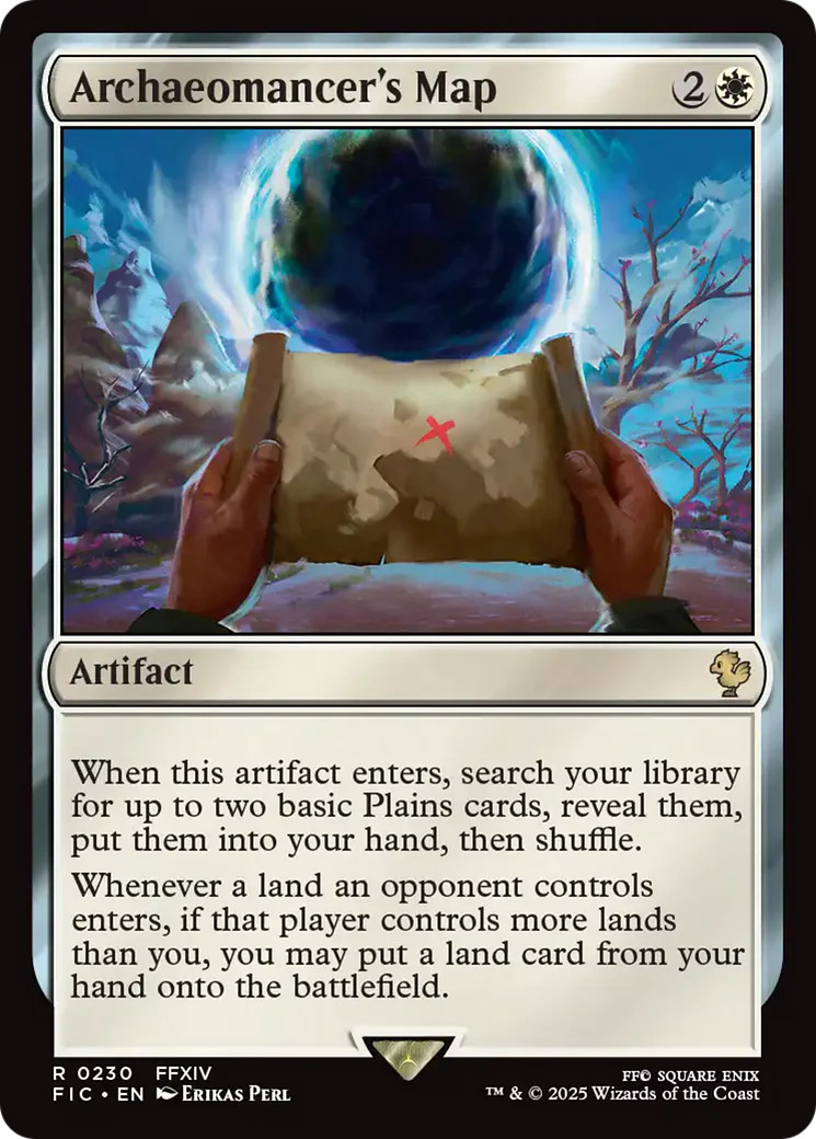 MTG Archaeomancer’s Map [FINAL FANTASY Commander] Near Mint Magic