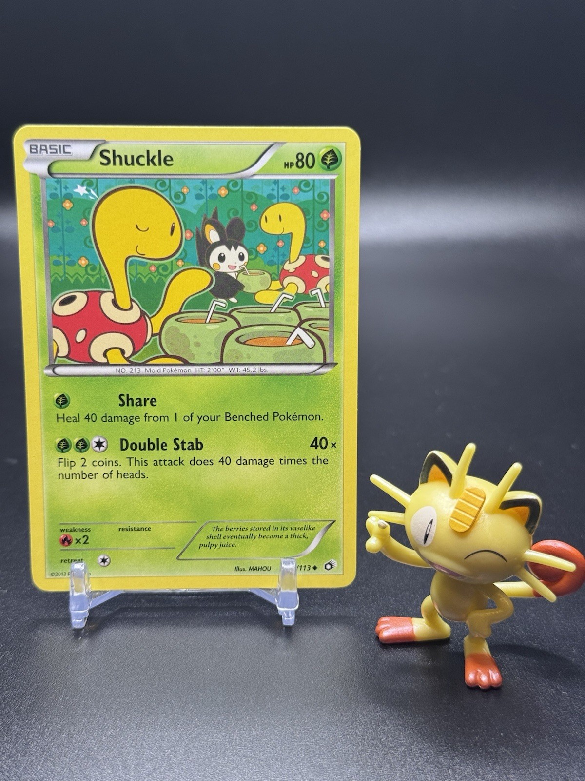 Shuckle 3/113 Pokemon Legendary Treasures Regular – NM