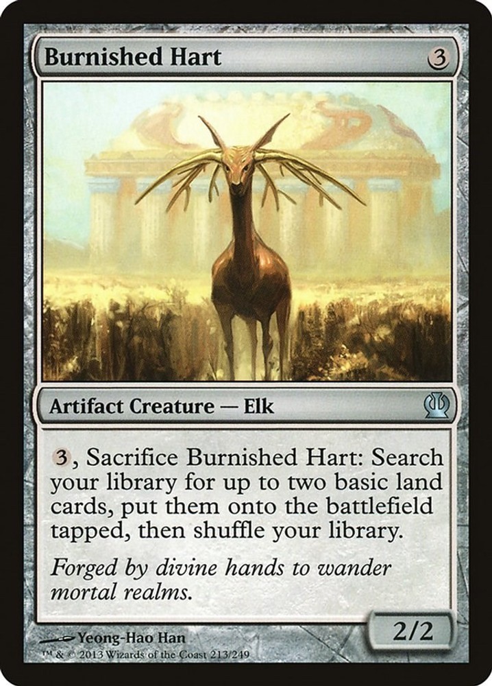 FOIL Burnished Hart Magic The Gathering Foil Theros – LP