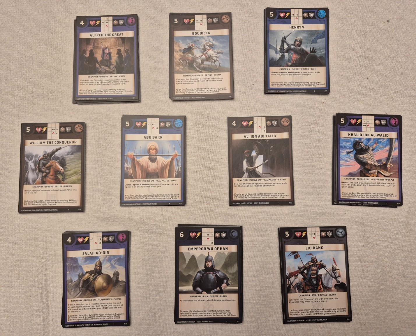 Time Rift the Collectible Card Game / Anachronism Hero Sets