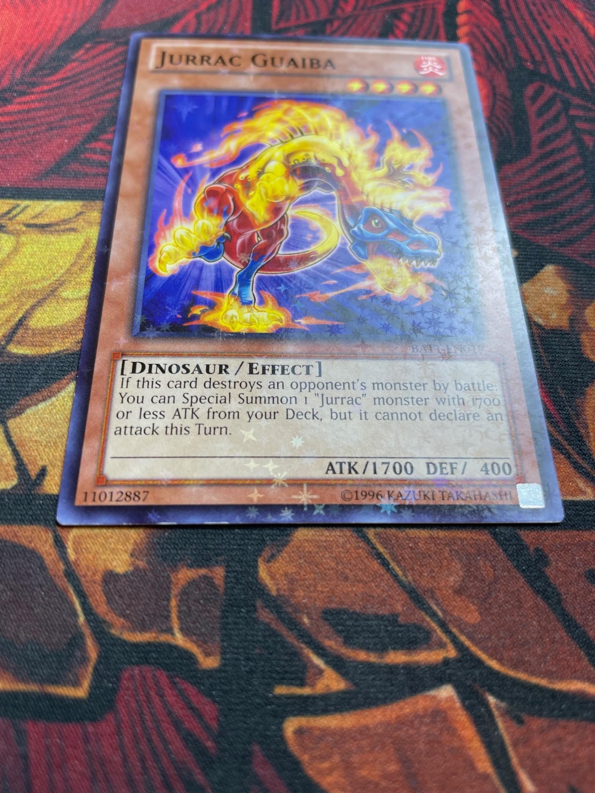 JURRAC GUAIBA BATT-EN019 STARFOIL Yugioh