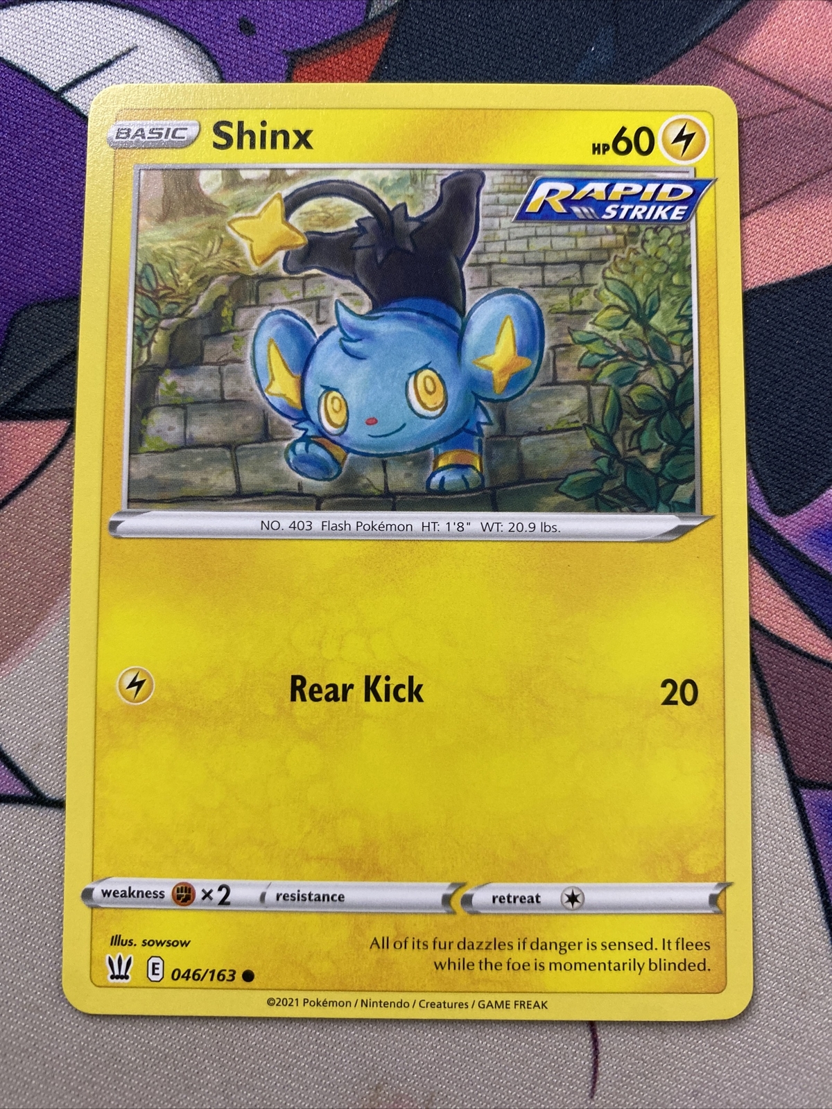 Pokemon TCG Battle Styles Shinx 046/163