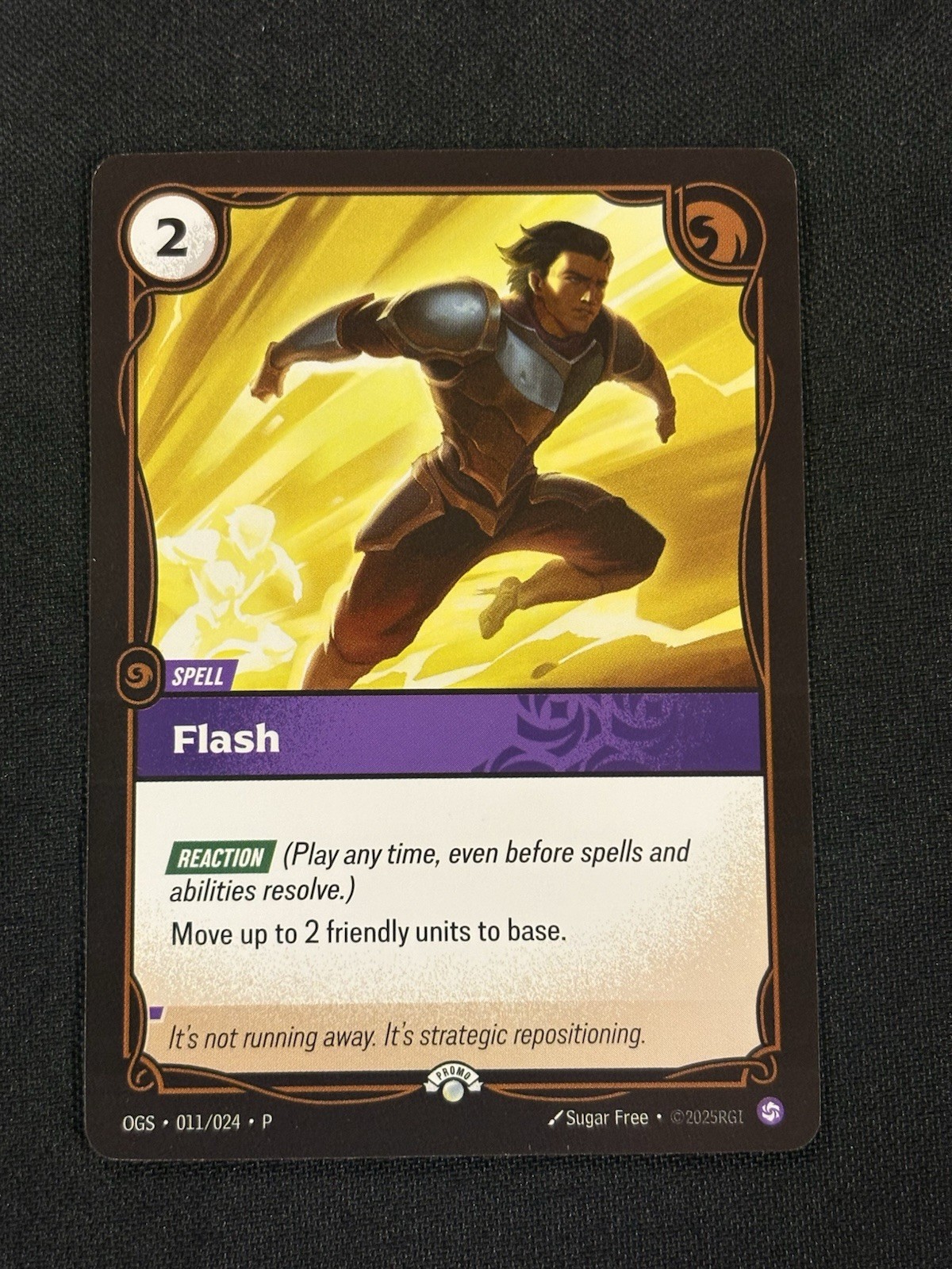 Riftbound TCG – Flash 011/024 – Proving Grounds Exclusive Promo Non Holo English
