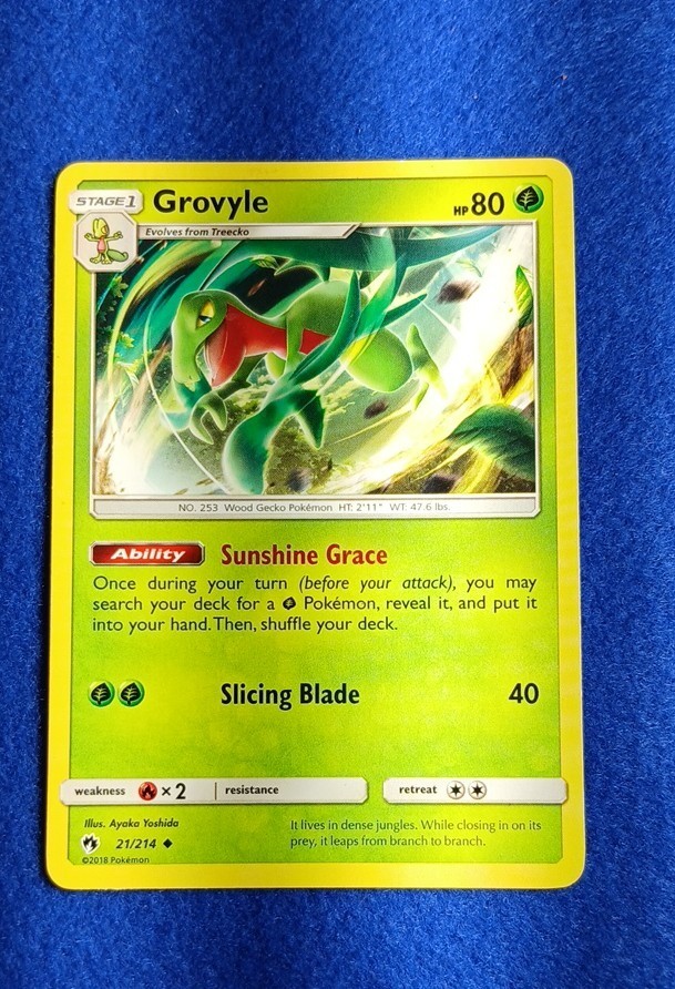 Grovyle 21/214 Sm-Lost Thunder Regular