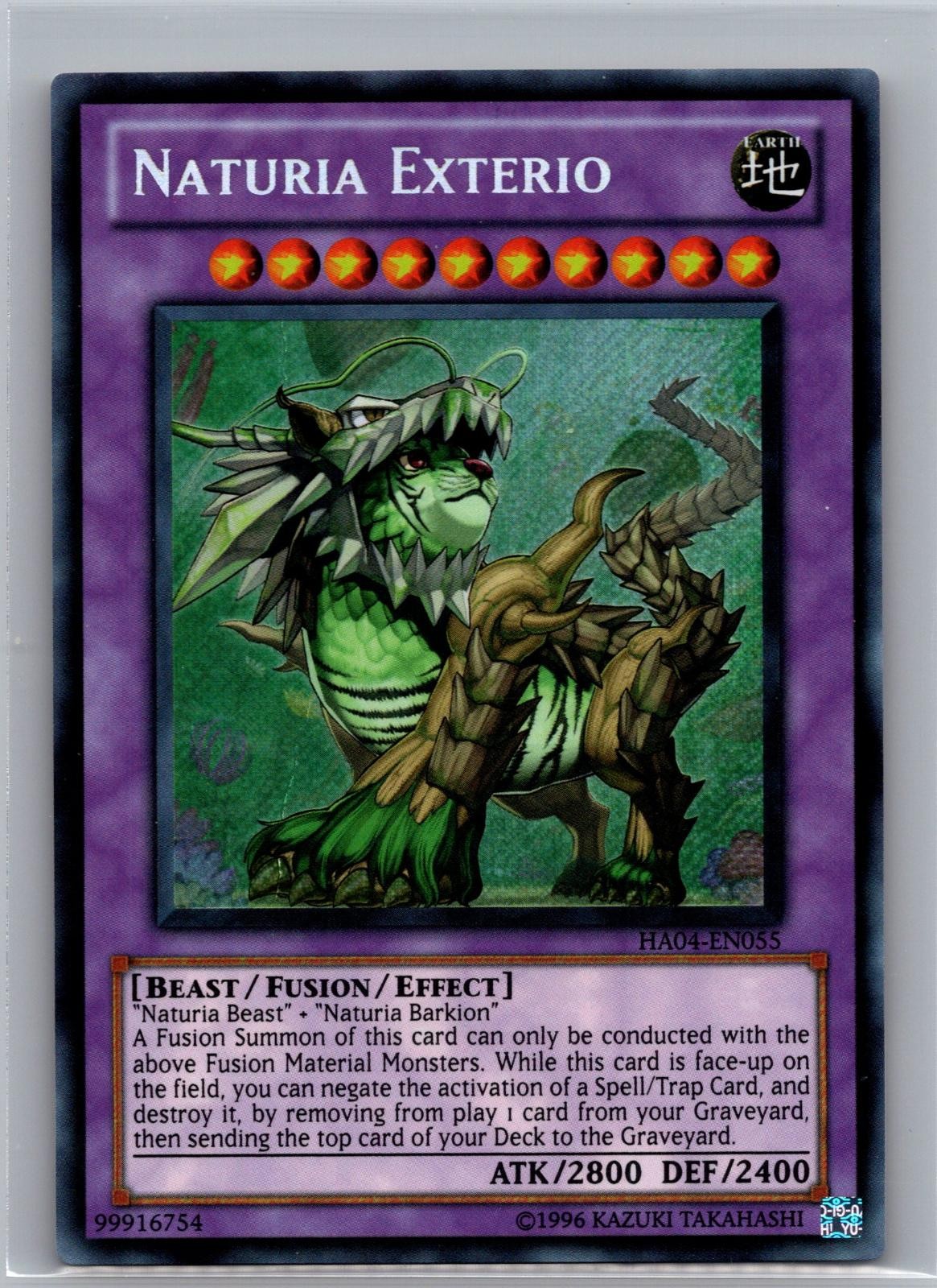 Naturia Exterio HA04-EN055 SEC Unlimited NM
